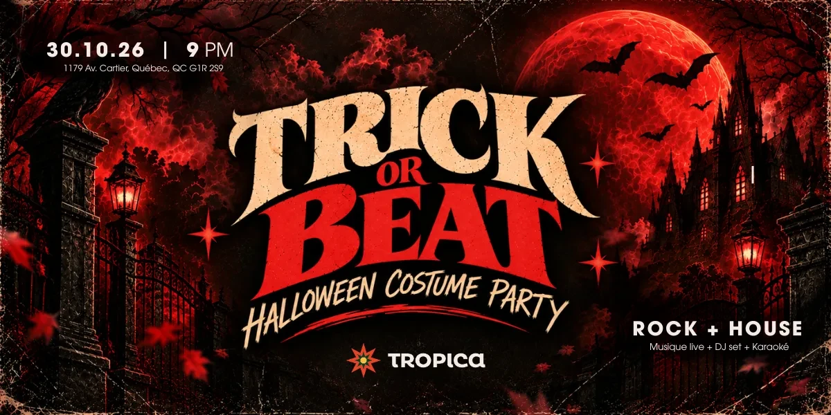 TRICK or BEAT - Halloween Brésilien à Québec